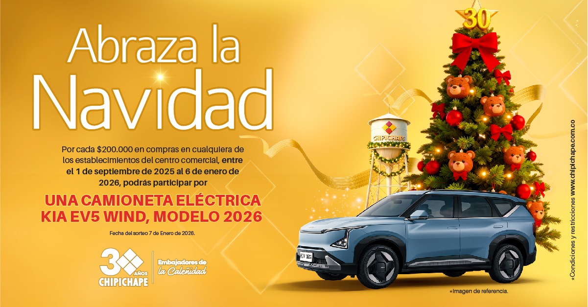 Abraza la Navidad - Sorteo Kia EV5 Wind